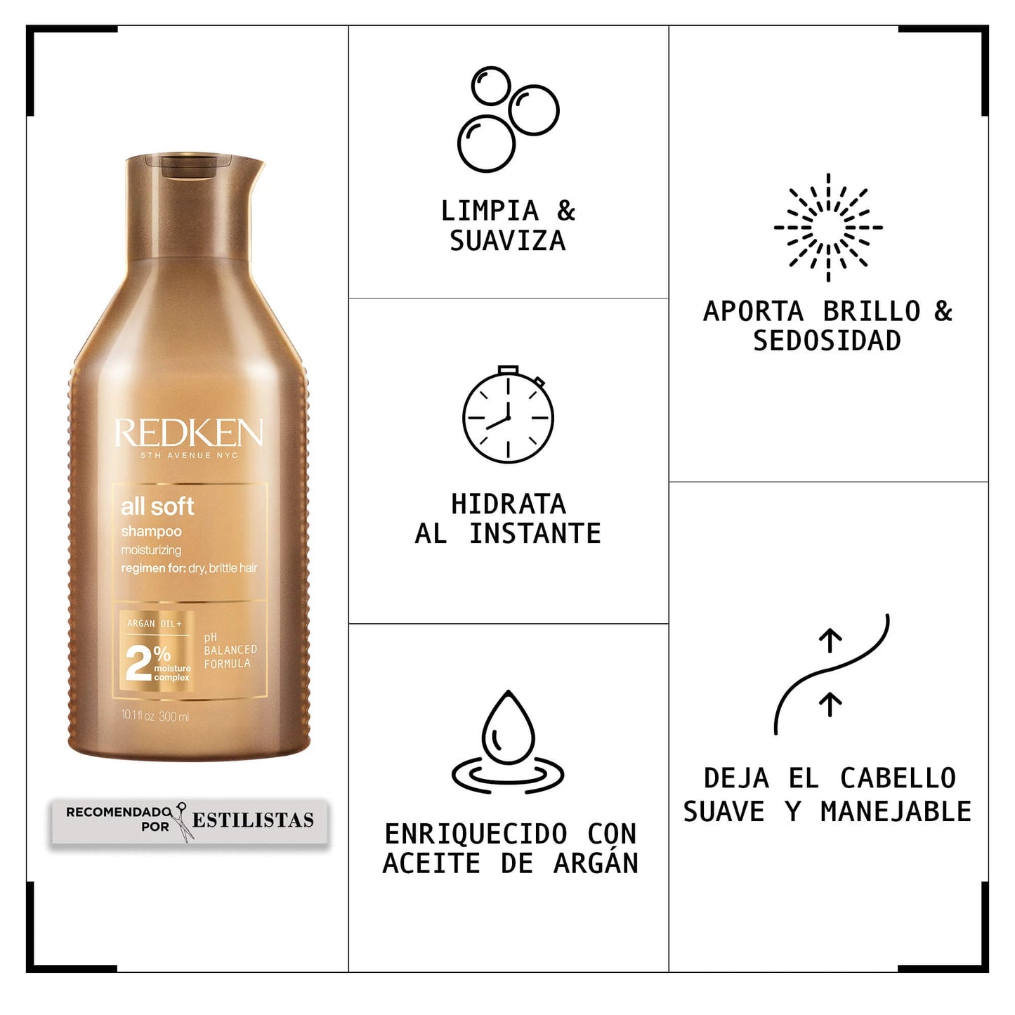 Redken Shampoo All Soft 300ml