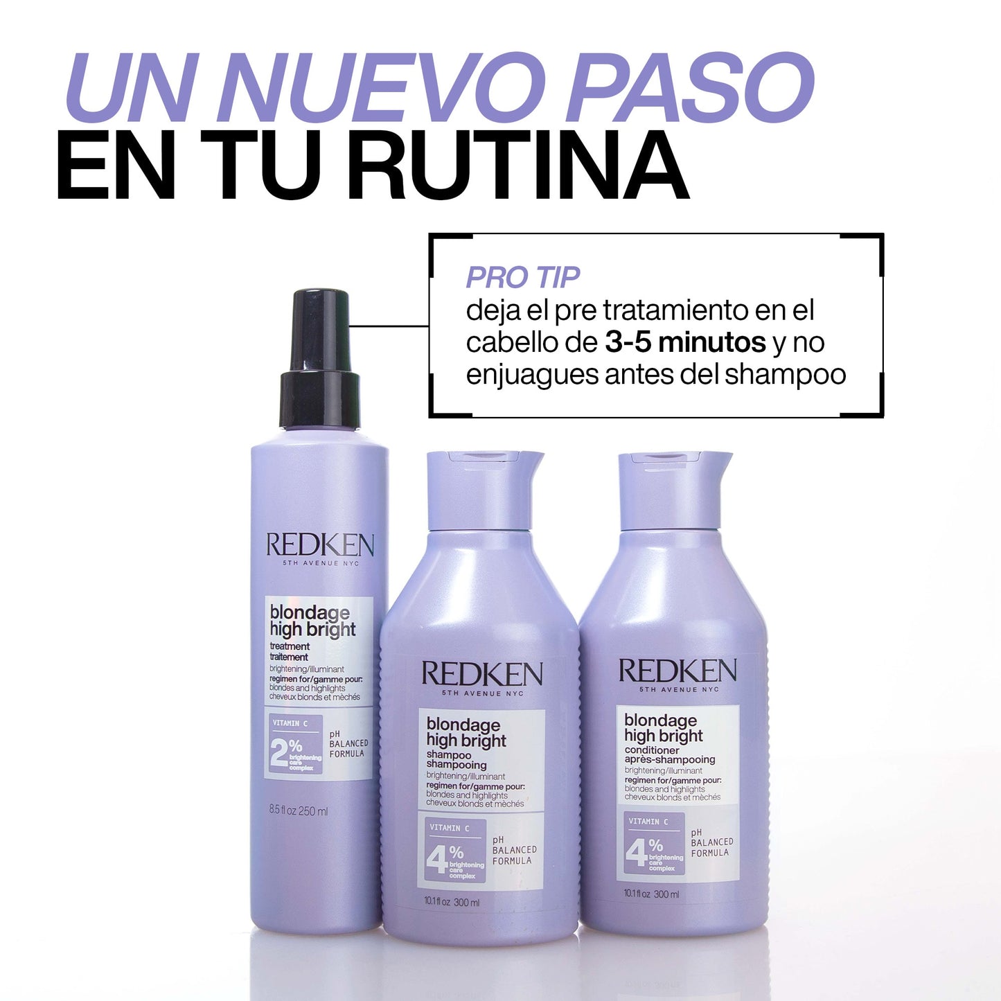 Redken Shampoo Blondage High Bright 300ml
