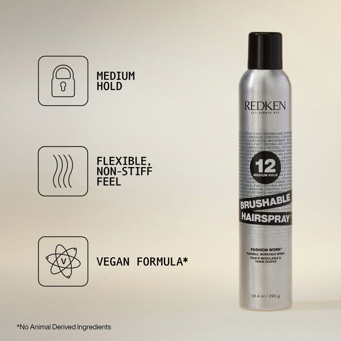 Spray Fijación Suave del Cabello Brushable Hairspray 12 290ml