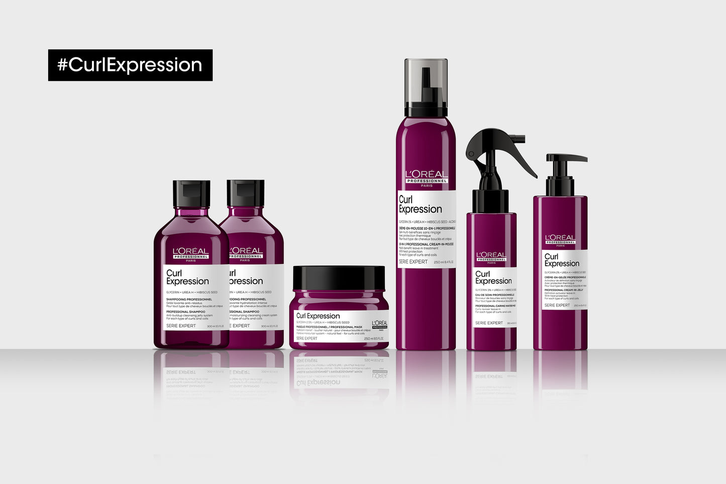 Mousse 10 en 1 Definición Cabello Rizado y Ondas Curl Expression 250ml LOreal Professional