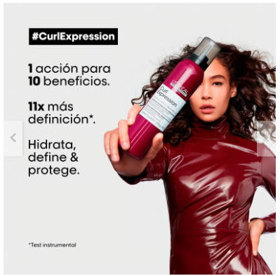 Mousse 10 en 1 Definición Cabello Rizado y Ondas Curl Expression 250ml LOreal Professional