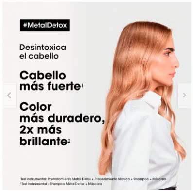 Mascara Cabello Dañado Metal Detox 250ml LOreal Professional