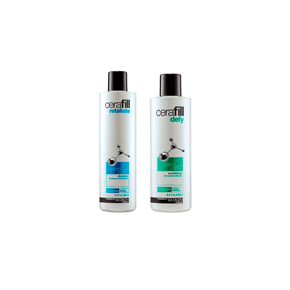 Redken: Shampoo & Acondicionador Cerafill retaliate.