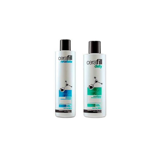 Redken: Shampoo & Acondicionador Cerafill retaliate.