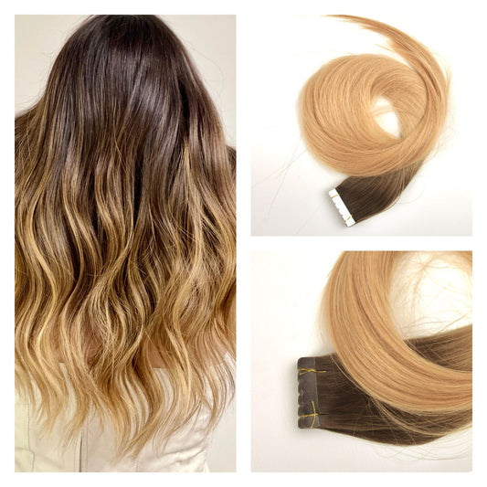 Pack de 10 Extensiones Tape In (Apricot)