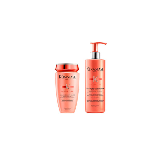 Kerastase: Shampoo bain & Cleansing condition curl  Disipline
