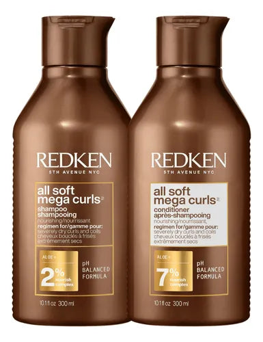 Pack Redken All soft mega curls