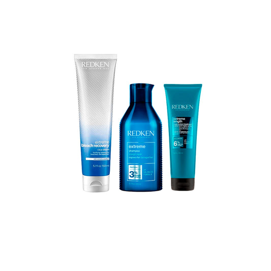 Redken: Extreme recovery, Extreme shampoo , Extreme leng (trio)