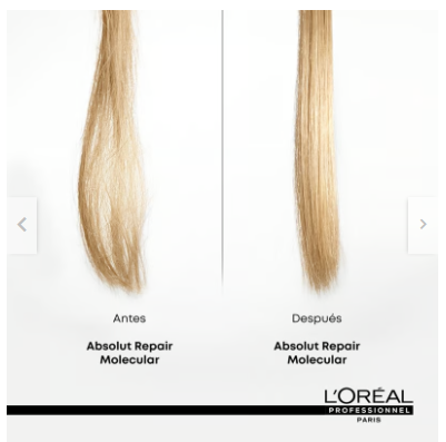 Serum con enjuage Reparación Molecular Profunda Cabello Dañado Absolut Repair Molecular 250ml LOreal Professional