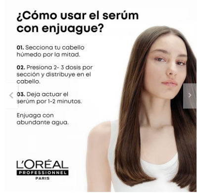 Serum con enjuage Reparación Molecular Profunda Cabello Dañado Absolut Repair Molecular 250ml LOreal Professional