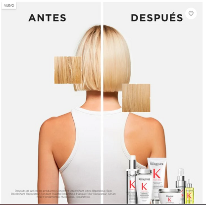 PACK SHAMPOO BAIN REPARADOR DESCALCIFICANTE CABELLO DAÑADO PREMIERE 250ml + TRATAMIENTO CONCENTRADO DESCALCIFICANTE ULTRA-REPARADOR CABELLO DAÑADO PREMIER 250ml