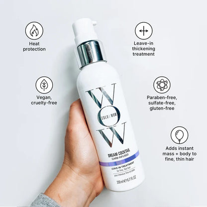 WOW - Dream Cocktail Carbohidratos - Tratamiento filler para pelo fino 200ml