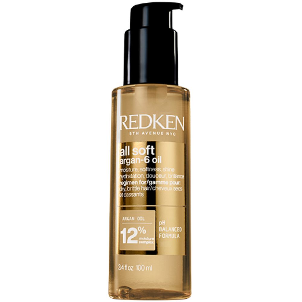 Redken All Soft aceite de Argán 6 para cabellos secos 100ml.